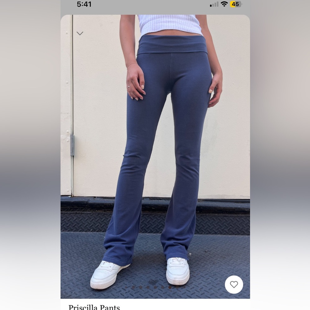 Brandy Melville Priscilla pants navy